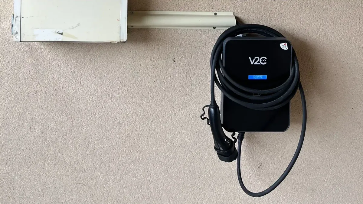 Borne de recharge IRVE à Noisy-le-Grand